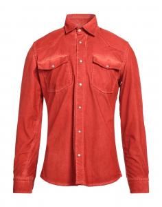 Рубашка At.P.Co, красно-коричневый