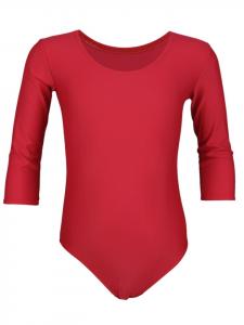 Aquarti Детский боди с рукавами 3/4, красный