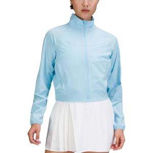 Lululemon Водоотталкивающая эластичная куртка женская, Blue Chill