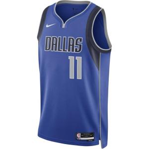 Футболка баскетбольная Dallas Mavericks Nike Kyrie Irving игровая королевского синего цвета