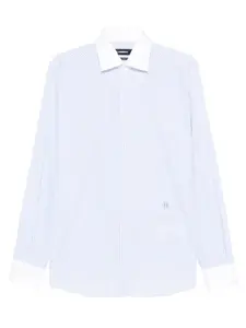 Рубашка в полоску современного кроя Karl Lagerfeld, белый