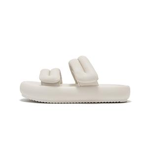 DUSTO Сланцы-шлепанцы женские черно-бежевые бежевые, цвет Beige