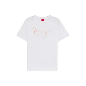 Футболка с коротким рукавом HUGO Damacia 5 10268981 01, белый