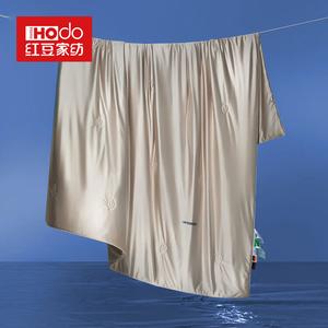 Red Bean Home Textiles Летнее одеяло из глянцевого айс-шелк, 200х230 см, с запахом сосны, гладкое, подходит для стирки