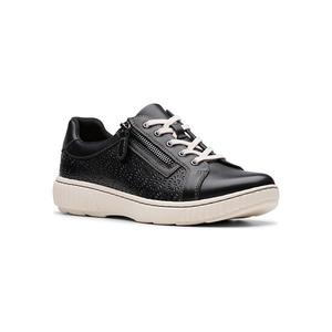 Женские кожаные слипоны Caroline Rio Clarks, Black Leather