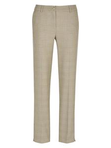 MADELEINE Обычные плиссированные брюки бежевого цвета