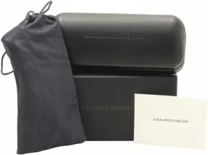Солнцезащитные очки Alexander McQueen AM 0181 S- 003 HAVANA/RED
