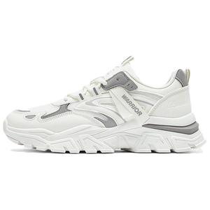 Легкие и дышащие низкие массивные кроссовки men's WARRIOR, бежевый/серый