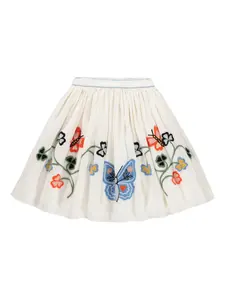 Юбка мини Bonnie с вышивкой Molo, бежевый
