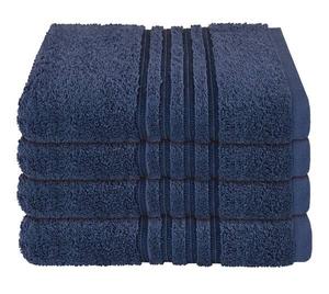 Полотенце для рук Schiess шт Milano 4-teilig, 50x1x100 см, темно-синий