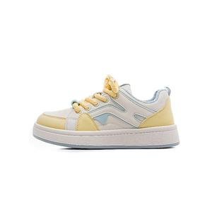 Сбалансированные легкие низкие кроссовки для скейтбординга для женщин Luji, Yellow