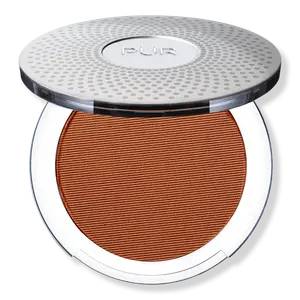 Универсальная прессованная минеральная косметика 4-в-1 с широким спектром защиты SPF 15 PÜR, Deep DP6 (golden medium with golden undertones)