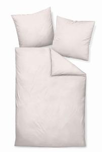 Постельное белье из сирсакера 240/220 см Janine, бежевый/кремовый. ширина/длина: 240/220 см.