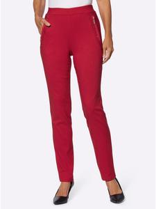 Брюки Bengaline красного цвета WITT WEIDEN