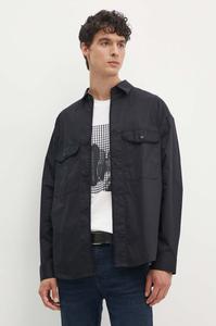 Рубашка Armani Exchange из хлопка, черный