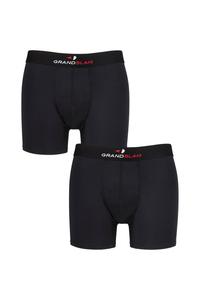 2 пары плавок из микрофибры в форме сумки GRANDSLAM, черный