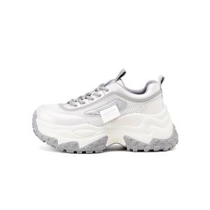 Низкие дышащие кроссовки на массивной подошве для женщин с амортизацией GOLDLION, White (Mesh)