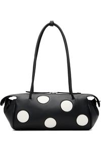 Сумка с изображением корги в горошек Open Yy, черный