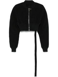 Rick Owens DRKSHDW куртка-бомбер с коллажем, черный