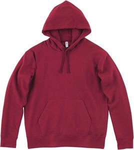 Мужская толстовка Glimmer 00347-AFH 10.0 унций с флисовой подкладкой и застежкой-молнией 00347-AFH, красный/бордовый