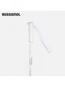 Rossignol Женские лыжные палки Electra, прочный алюминиевый сплав, белый цвет, снаряжение для женского катания на лыжах, 105 см (для роста 140-150 см)