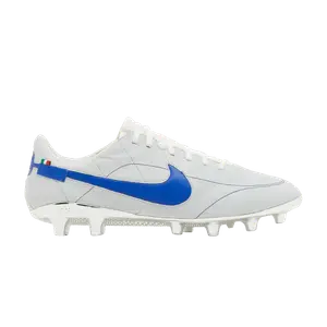 Бутсы Nike Tiempo Legend 9 Elite Made in Italy AG 'Montebelluna - White Game Royal', белый