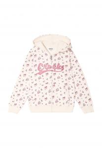 Толстовка Creeks AMERICAN INSPIRATION FASHION COOL EASY MIT REISSVERSCHLUSS UND KAPUZE, Beige