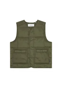 Стеганый жилет унисекс с матовой поверхностью Les Deux, Olive Night