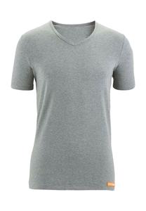 Дышащая майка Warm Up с V-образным вырезом для мужчин bruno banani, цвет Graumelange