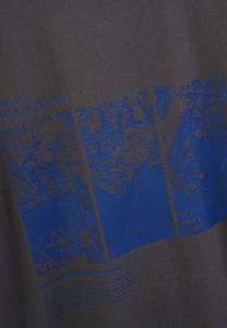 Футболка с принтом HALO, черный