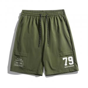 Повседневные шорты мужские YIVIKII, зеленый