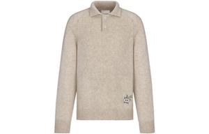 Рубашка поло мужская бежевая Dior, бежевый