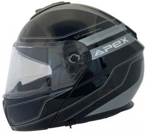 Шлем APEX mt300 sydney, Black/Gray