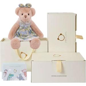 Милый и игривый плюшевый мишка Midsummer, плюшевая кукла, высота 42 см Softlife