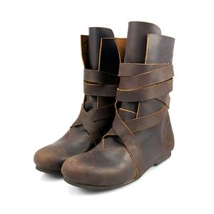 Средневековые сапоги Floki коричневые