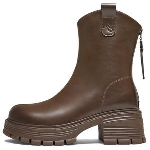 BASTO Черно-коричневые женские ботильоны Brown, цвет Brown