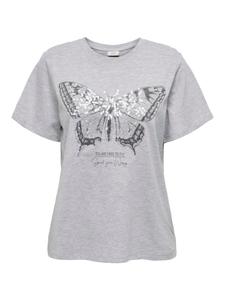 Рубашка JDY BIBBI, антрацит/светло-серый