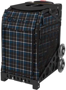 Спортивная сумка-вкладыш ZUCA Imperial Plaid с черной рамой и немигающими колесами