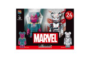 BE@RBRICK Bearbrick x Spider Man Happy Lottery 2021 версия red