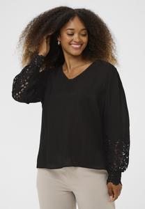 Блуза Cream CRTINA BLOUSE, Pitch Black/Black
