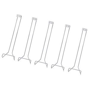 Стеклянная стойка IKEA, цвет chrome-plated