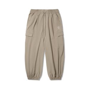 Брюки Casual CHENGLONG LIANMINGKUAN мужские кофейные тауп LiNing, Coffee Foam Umber