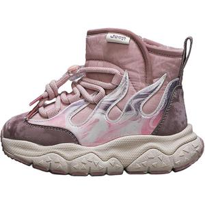 Теплые высокие детские ботинки для детей Jeep, розовый/фиолетовый