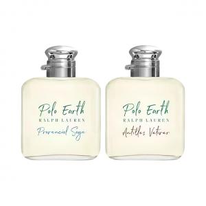 набор духов Earth Fragrance Eau De Toilette деревянный Ralph Lauren, sage 7ml+vetiver 7ml