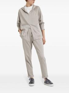 Brunello Cucinelli футболка с цепочкой Монили, белый