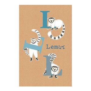 Фреска Komar ABC Animal L, разноцветный