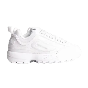 Кроссовки Fila Disruptor 2 Premium 'Triple White', белый