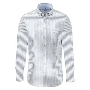 Рубашка с длинными рукавами Fynch Hatton Classic Linen Stripes, белый
