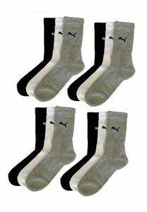 Носки Puma CREW UNISEX 12 PACK, Multi Coloured/Grey