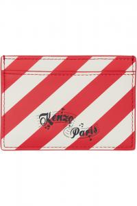 Kenzo Кардхолдер Kenzo Paris в красно-бежевую полоску